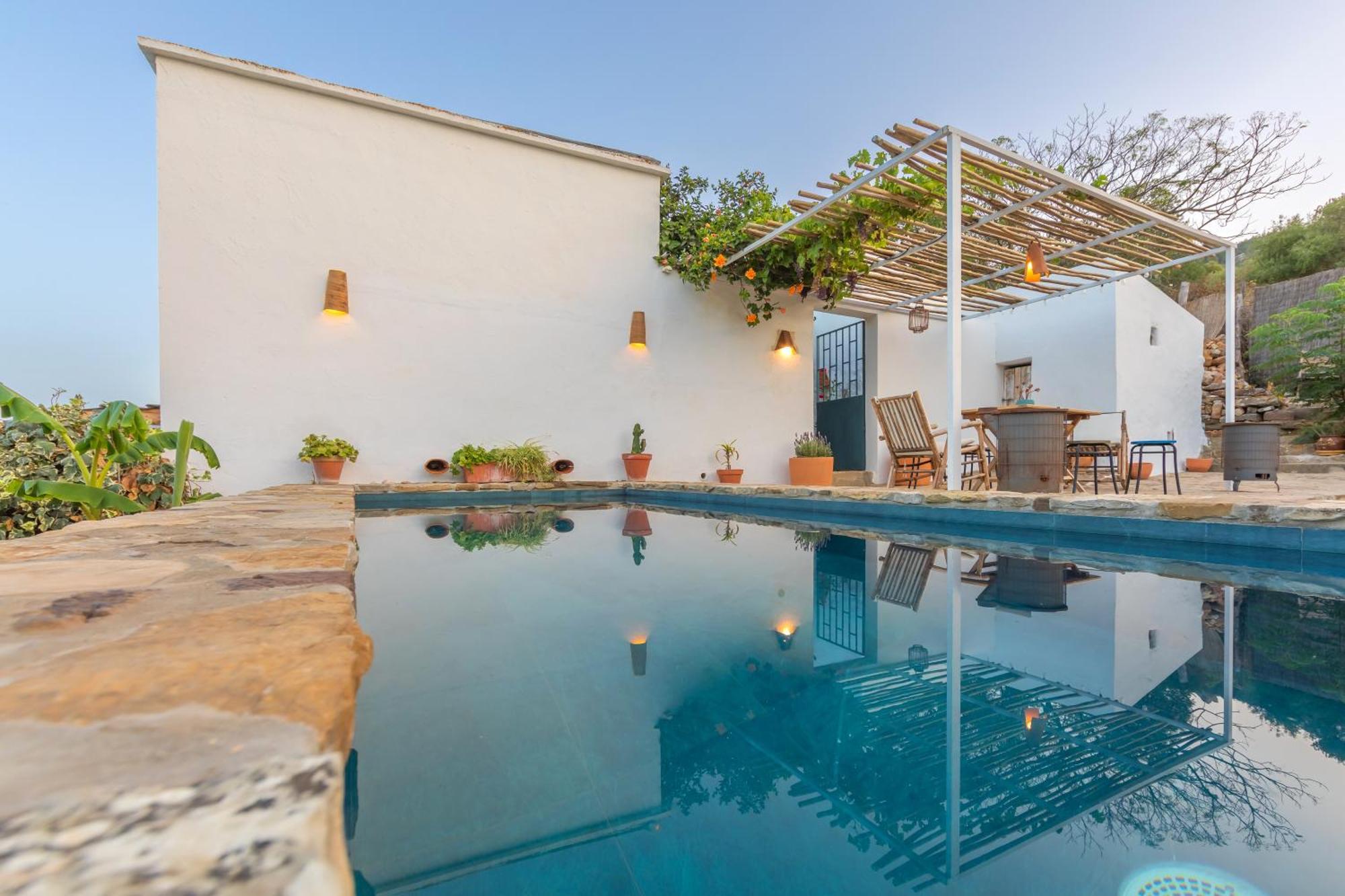 Casa Cortijo Piscina Privada Y Sauna Тарифа Экстерьер фото